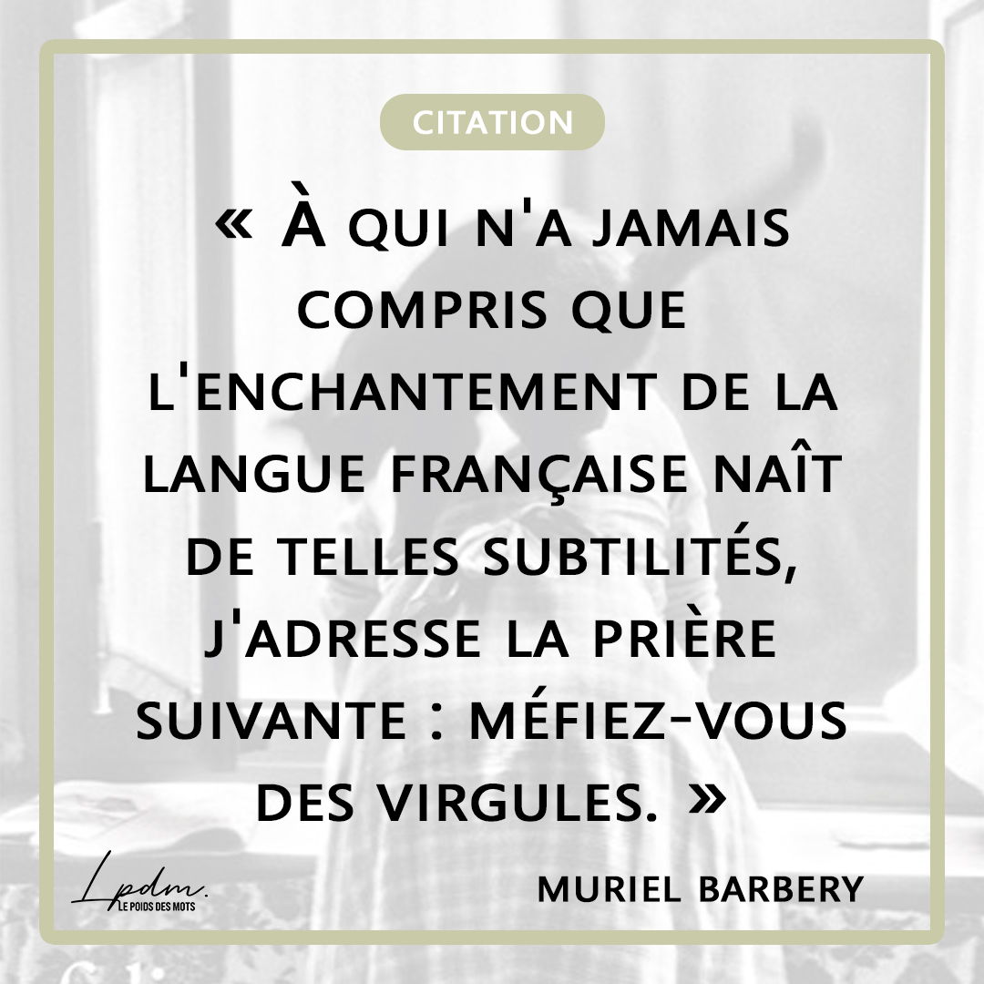Citation de Muriel Barbery